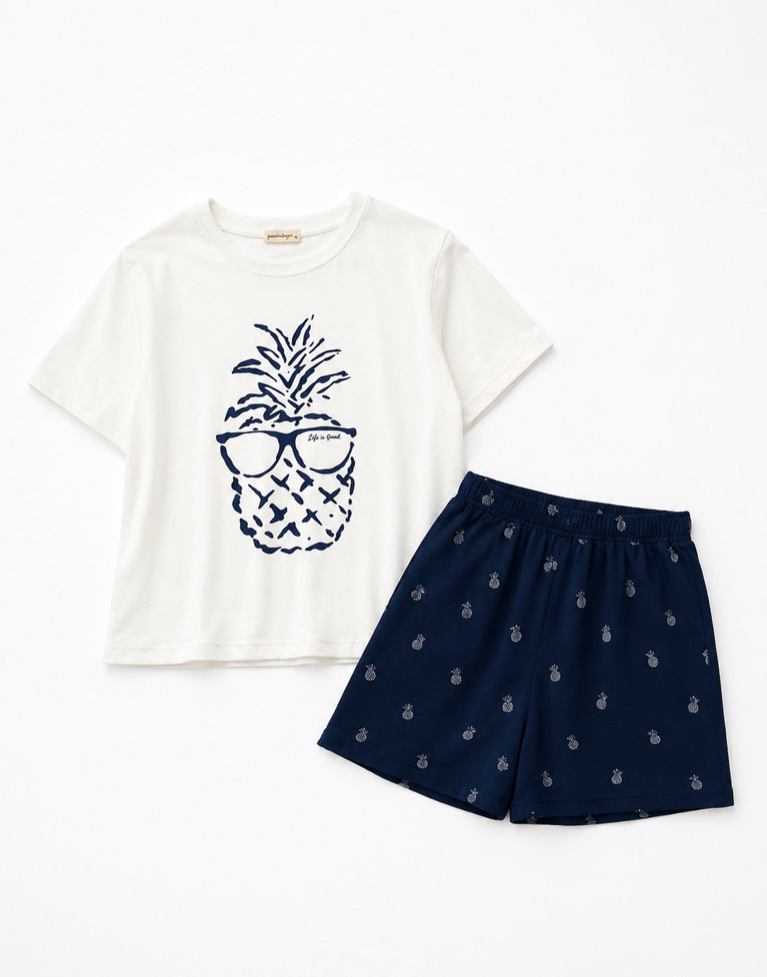 Pambahaymnl Cotton Printed Lounge Set