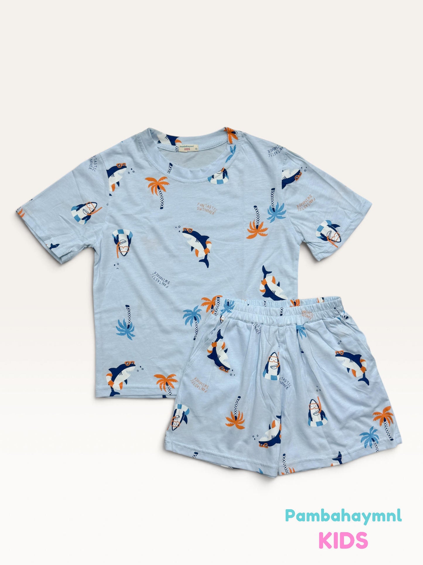 Pambahaymnl Kids Printed Short Set