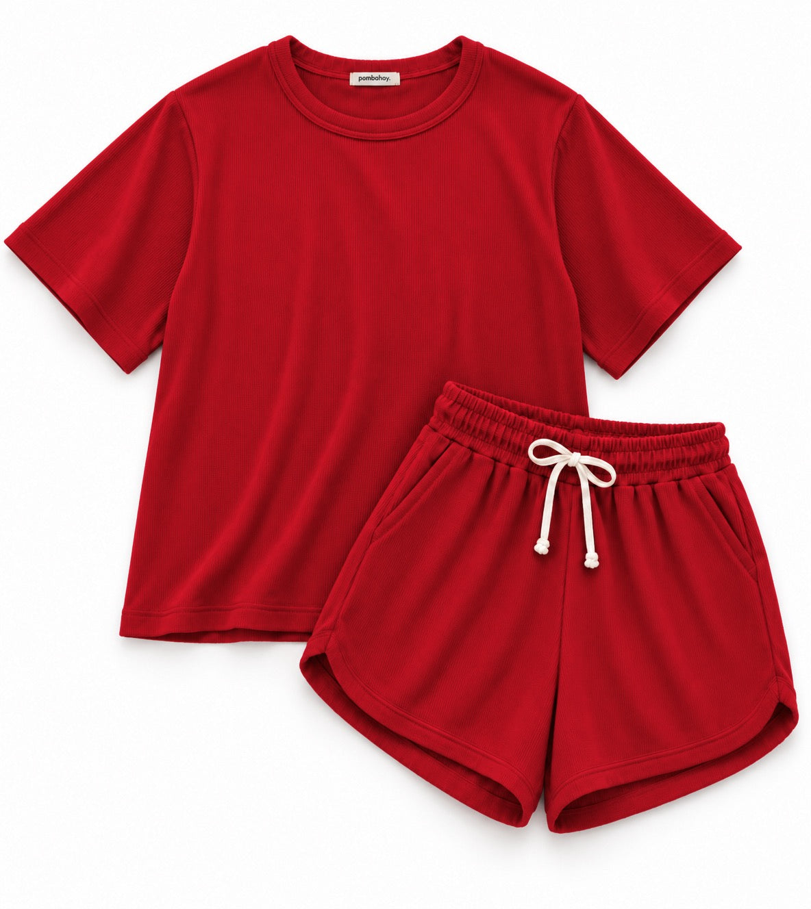 Pambahaymnl Waffle Knit Lounge Set