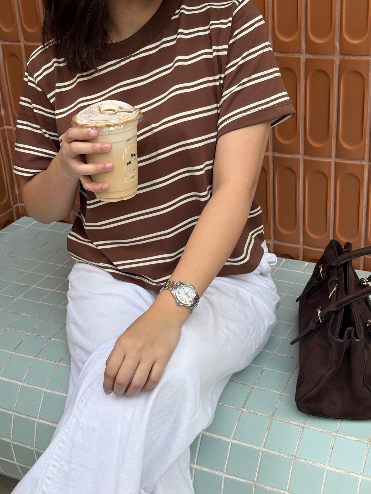 Pambahaymnl Stripes Boxy Tee