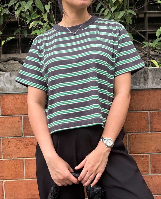 Pambahaymnl Stripes Boxy Tee