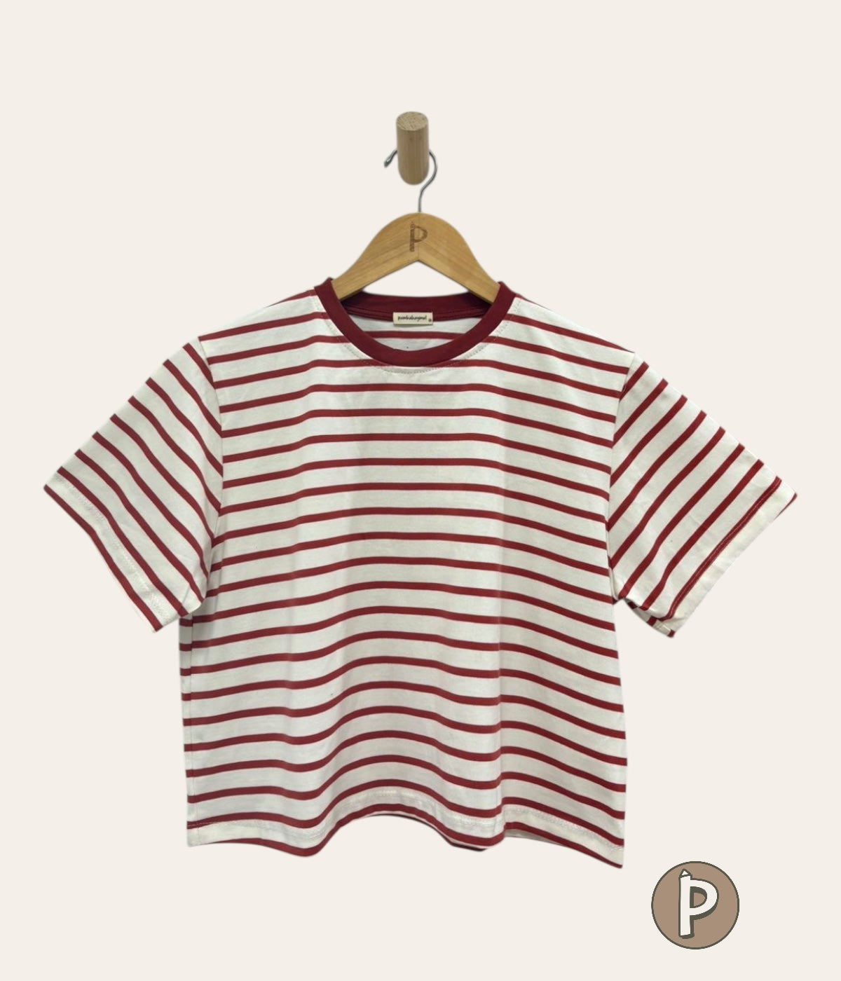 Pambahaymnl Stripes Boxy Tee