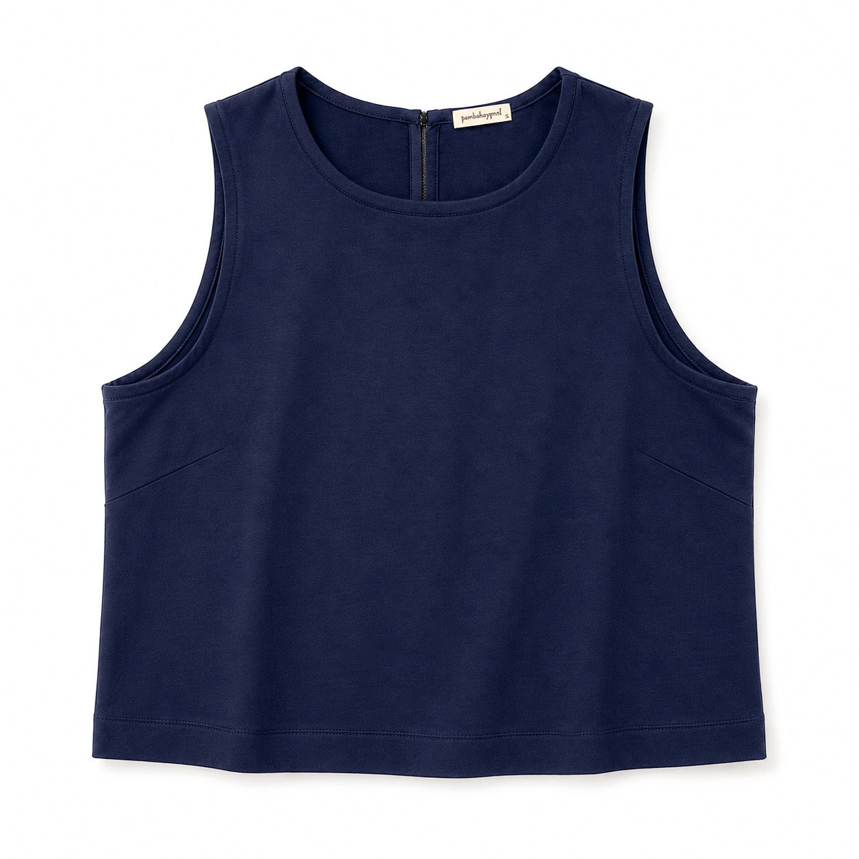 Pambahaymnl Sleeveless Linen Top