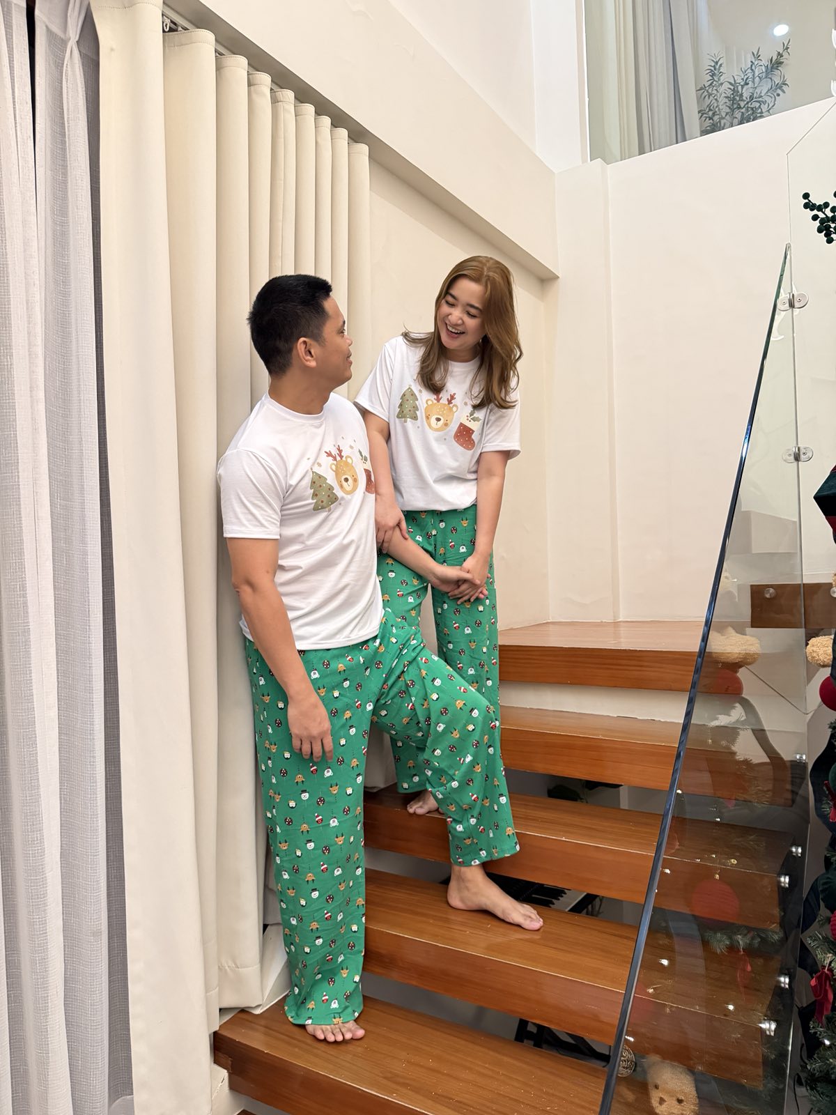 Pambahaymnl Christmas Pjs Lounge Set