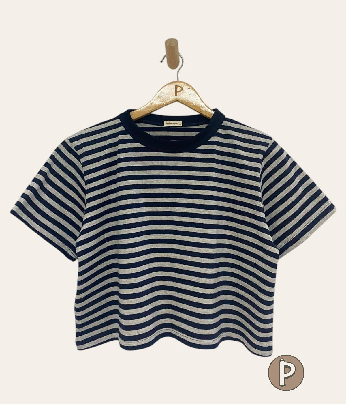 Pambahaymnl Stripes Boxy Tee