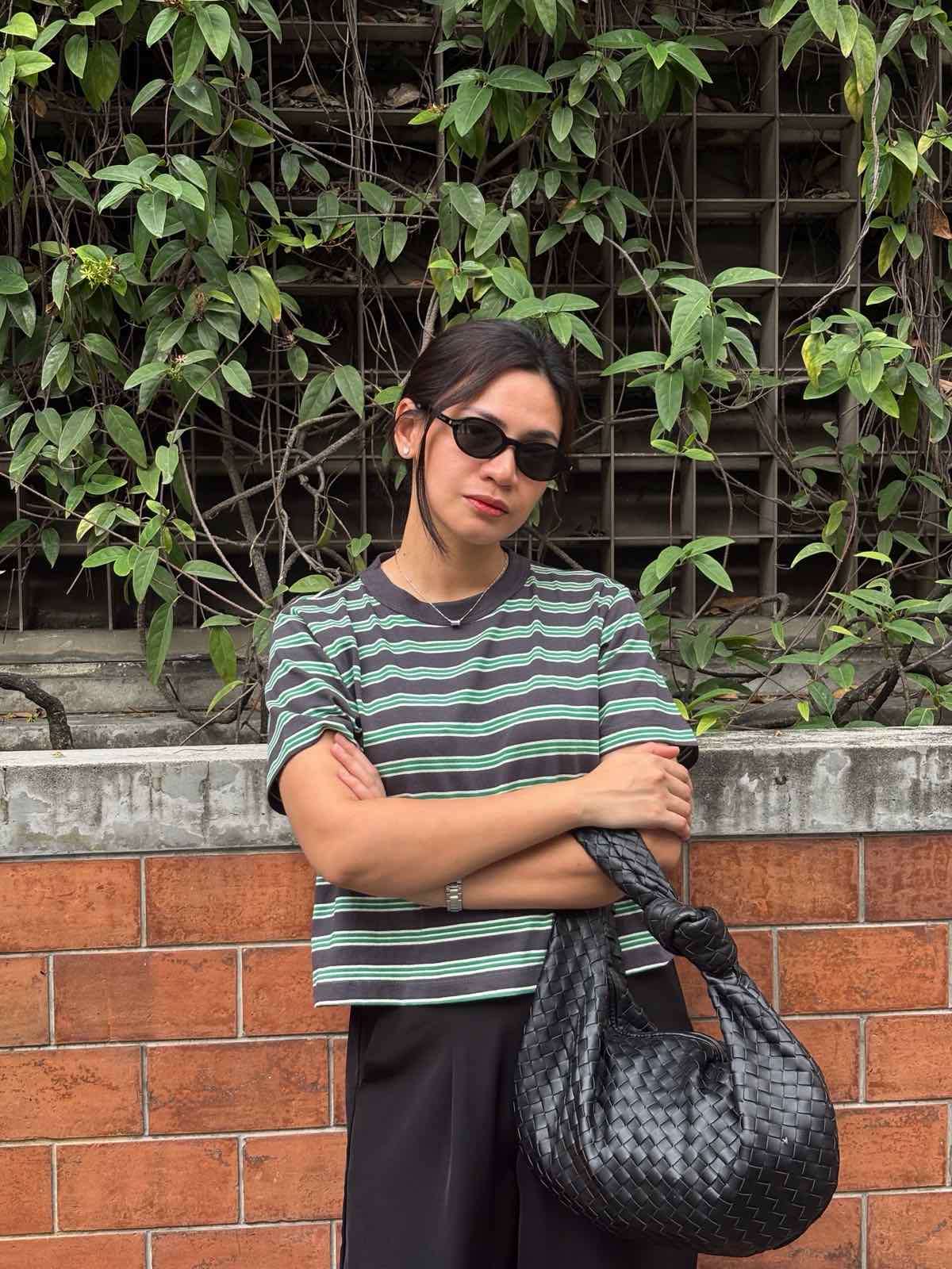 Pambahaymnl Stripes Boxy Tee