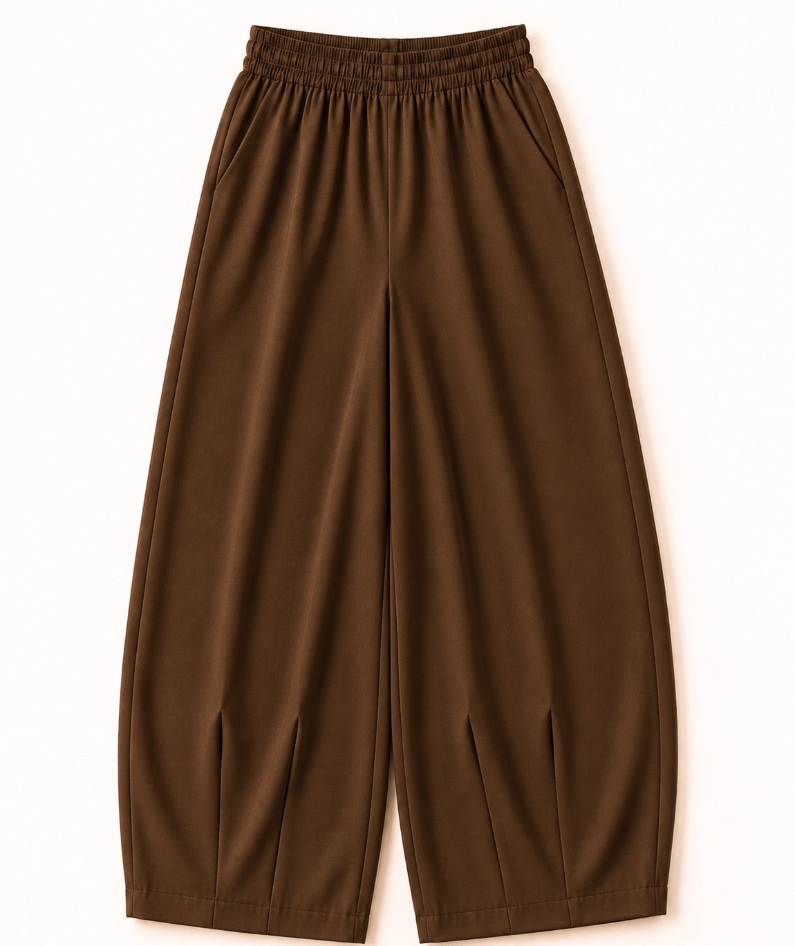 Pambahaymnl Barrel Leg Linen Pants