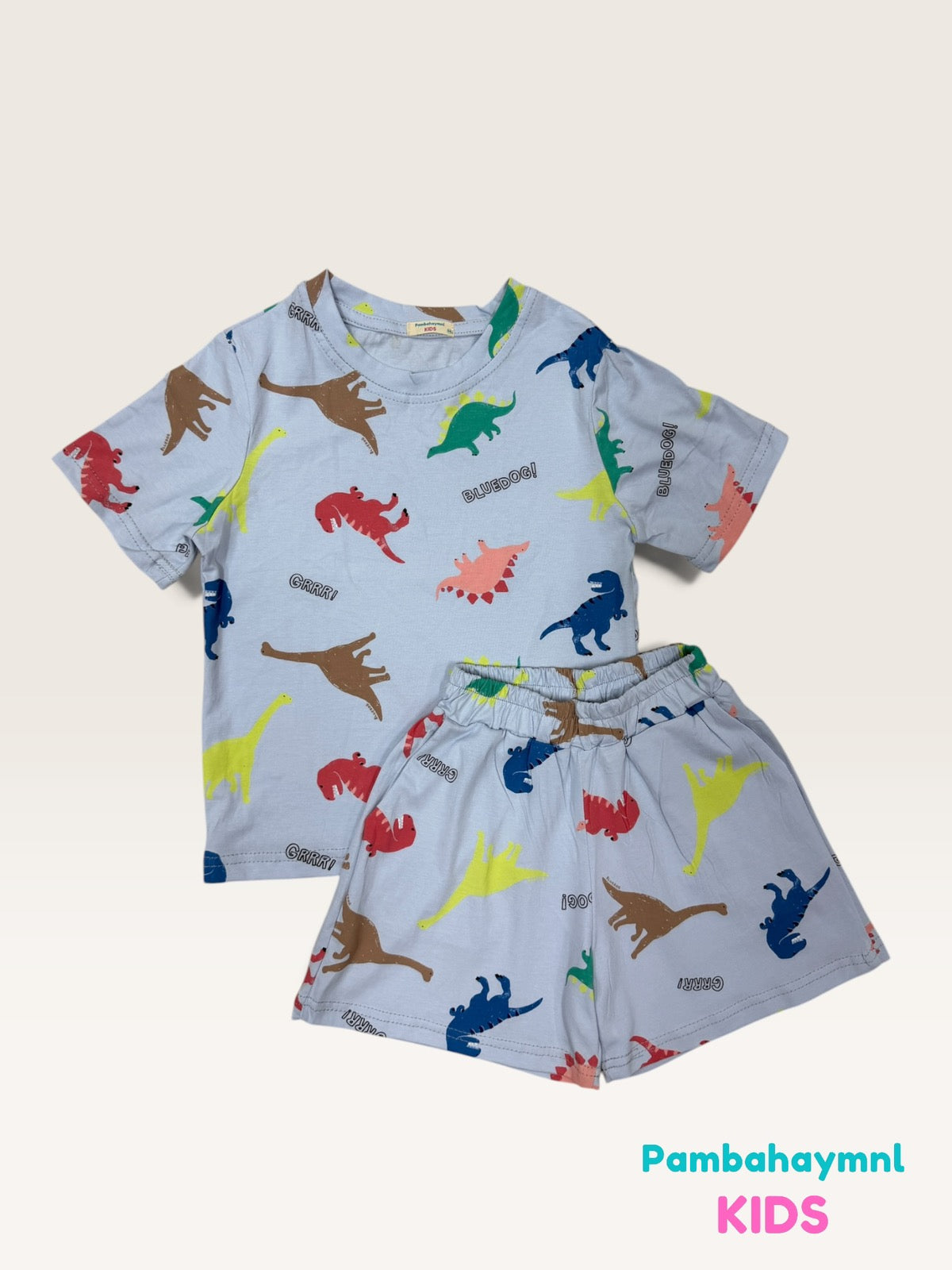 Pambahaymnl Kids Printed Short Set
