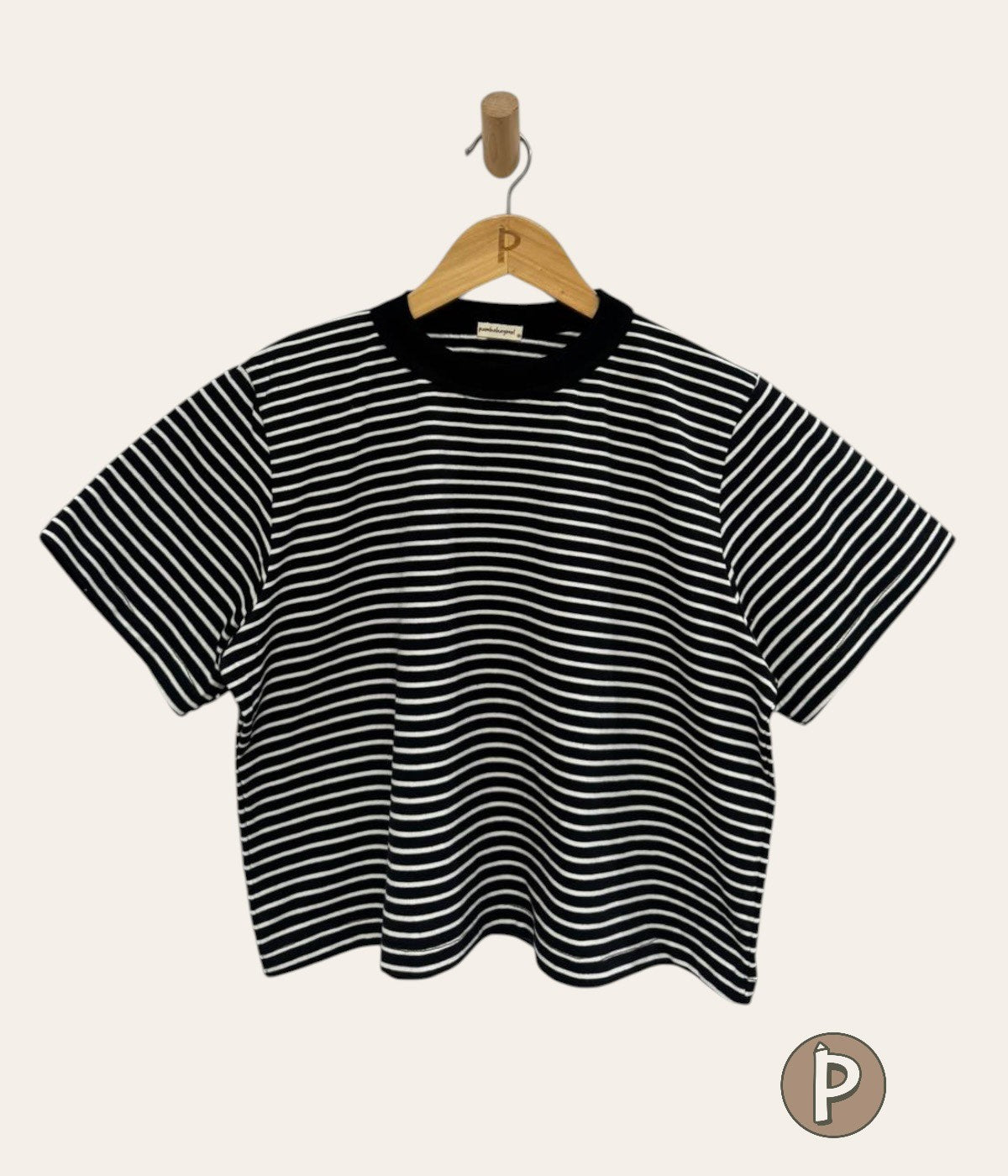 Pambahaymnl Stripes Boxy Tee