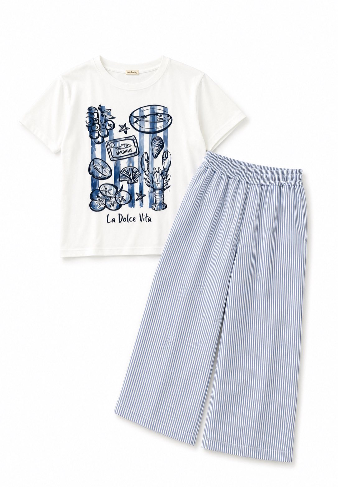 Pambahaymnl Stripes Lounge Set