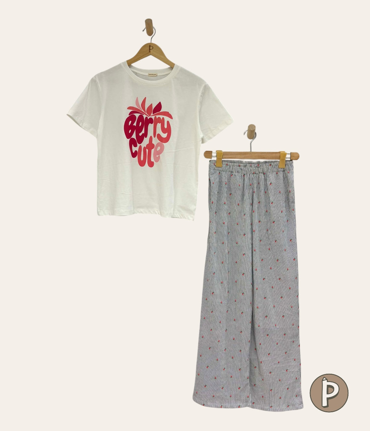 Pambahaymnl Printed Pjs Lounge Set