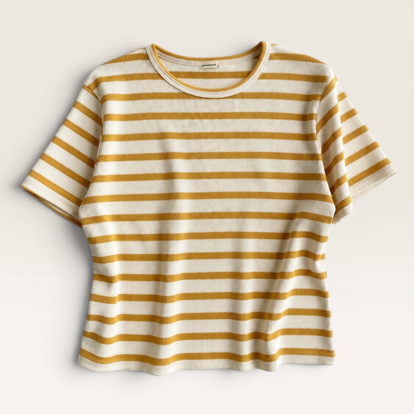 Pambahaymnl Waffle Stripes Top