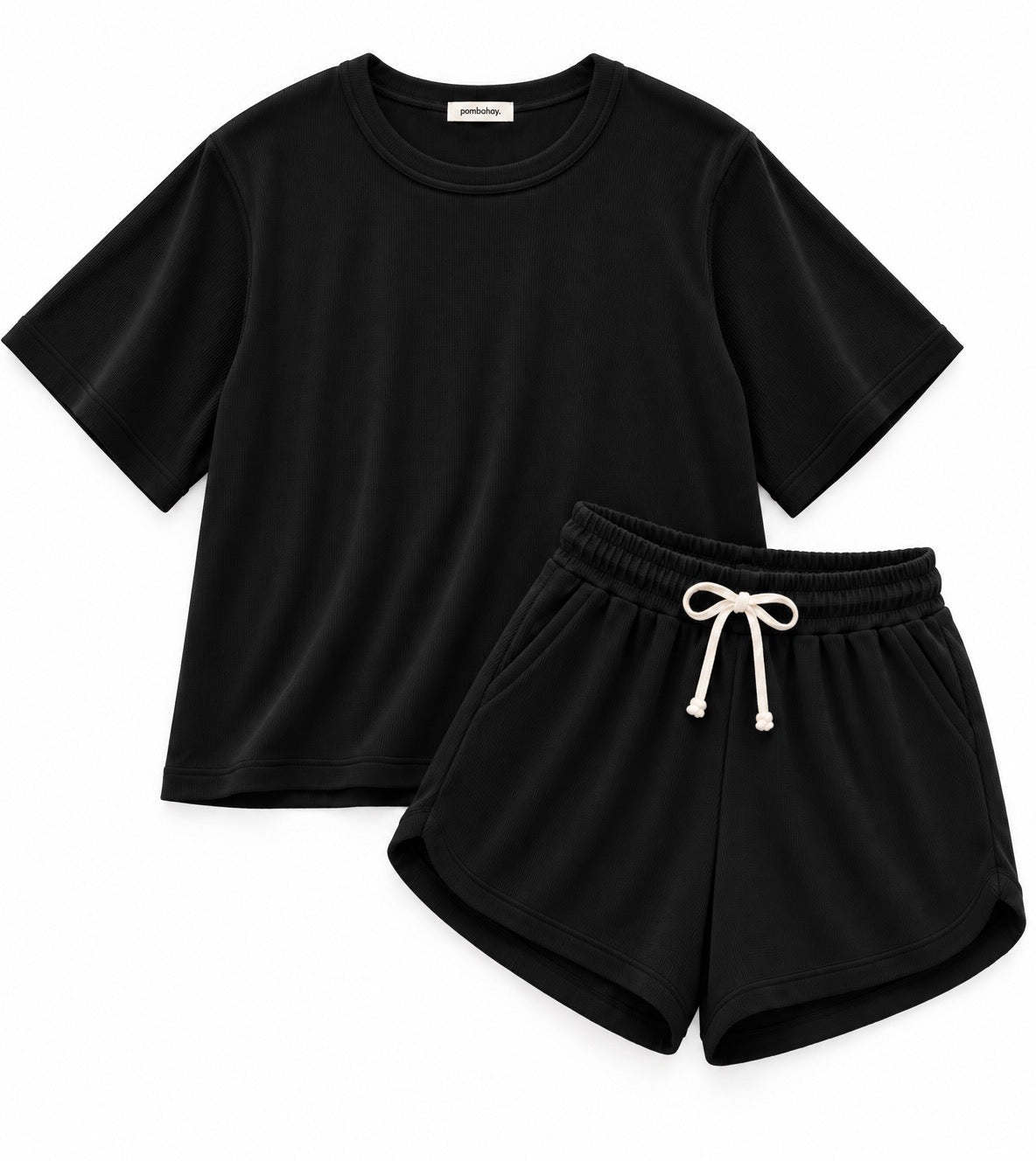 Pambahaymnl Waffle Knit Lounge Set