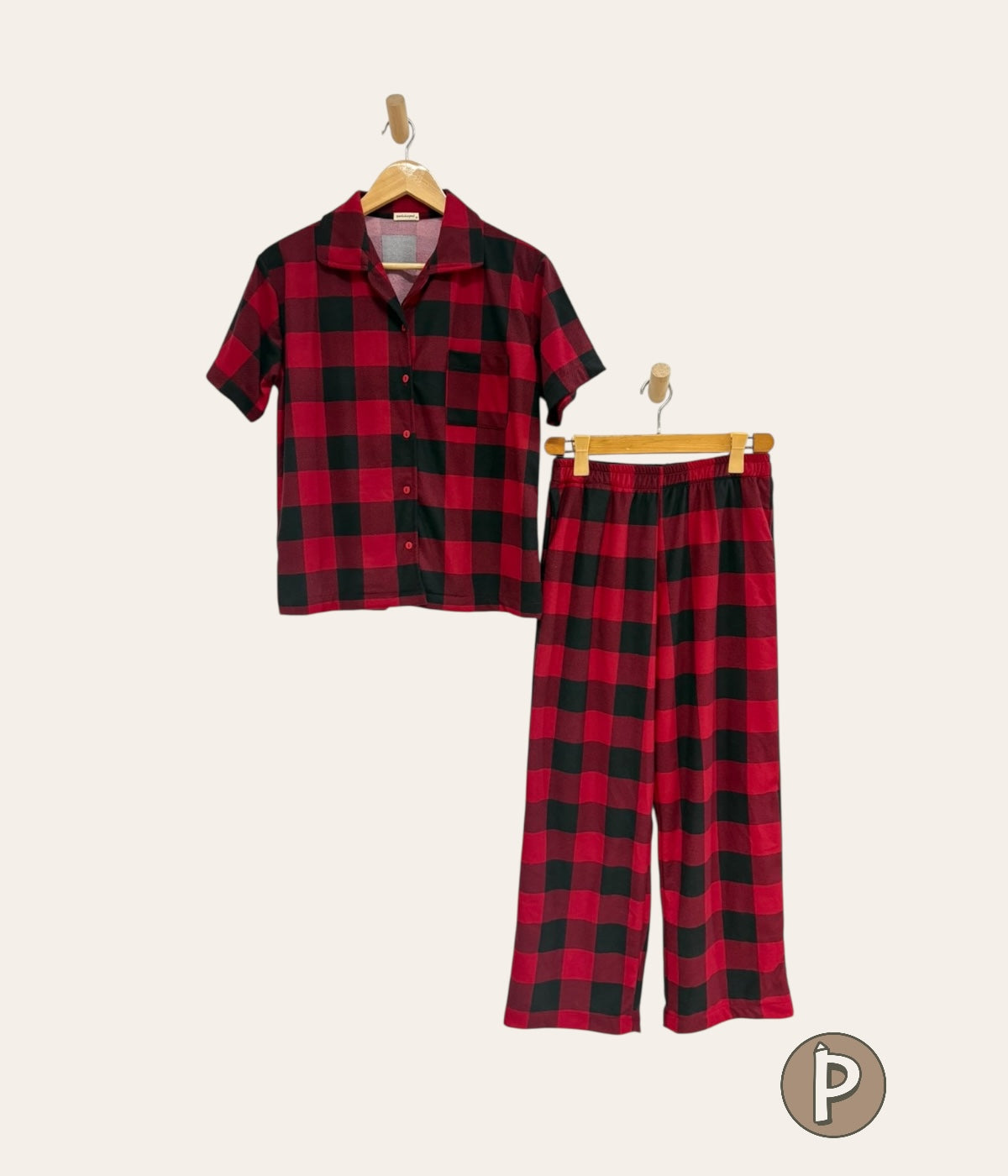 Pambahaymnl Family Plaid Flannel Pjs