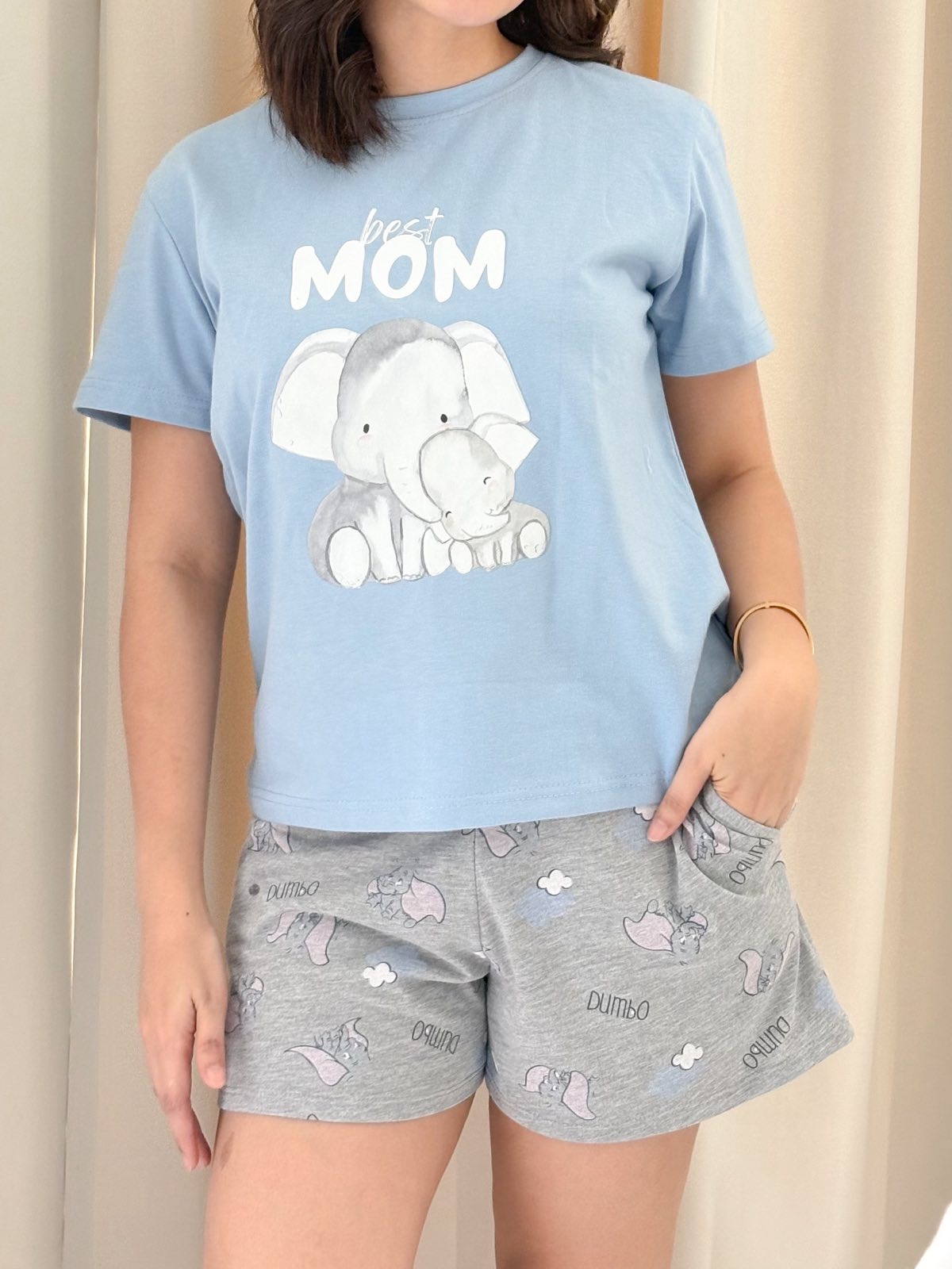 Pambahaymnl Cotton Printed Lounge Set