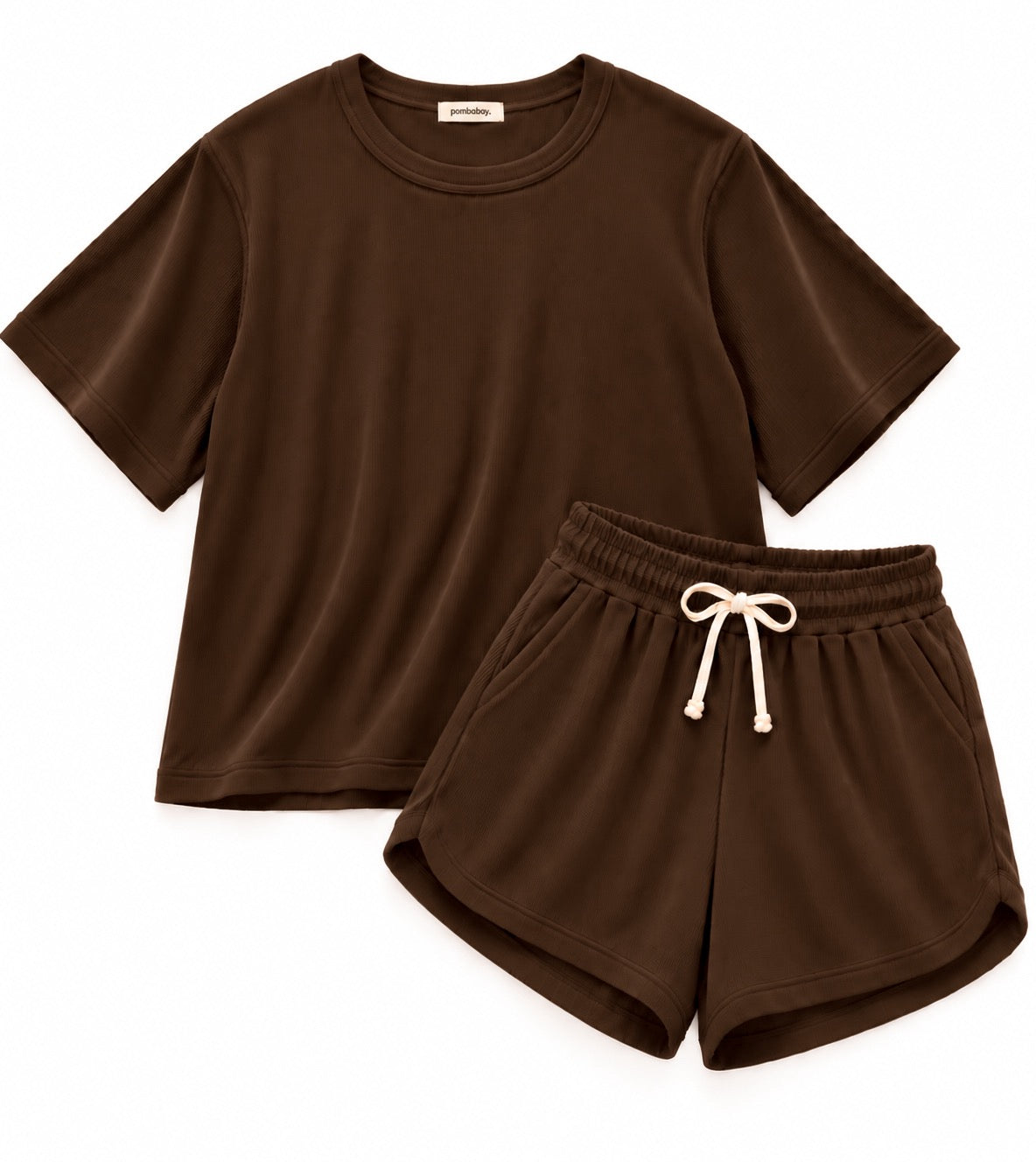 Pambahaymnl Waffle Knit Lounge Set