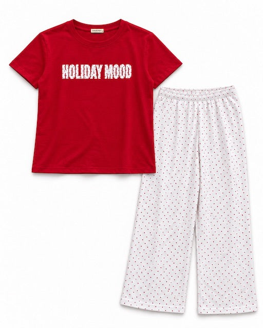 Pambahaymnl Printed Pjs Lounge Set