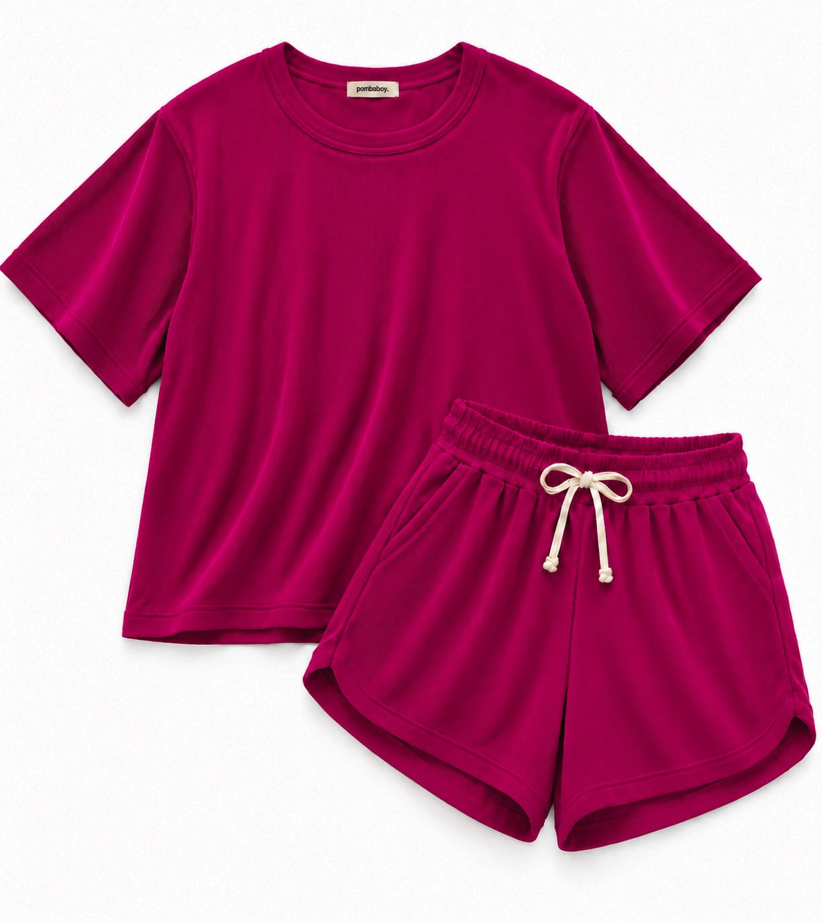 Pambahaymnl Waffle Knit Lounge Set