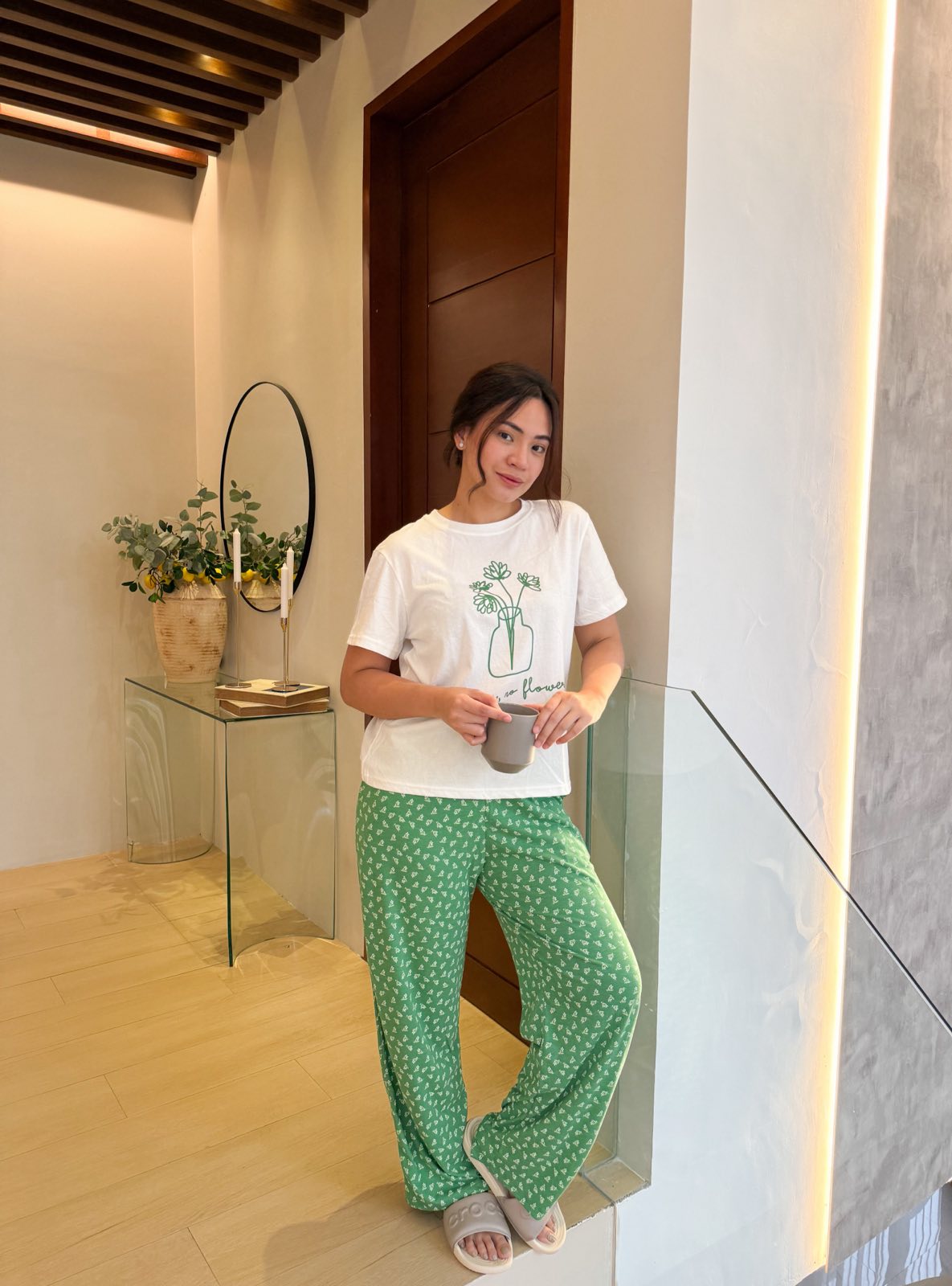 Pambahaymnl Printed Pjs Lounge Set