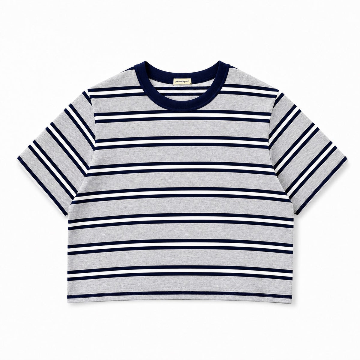 Pambahaymnl Stripes Boxy Tee