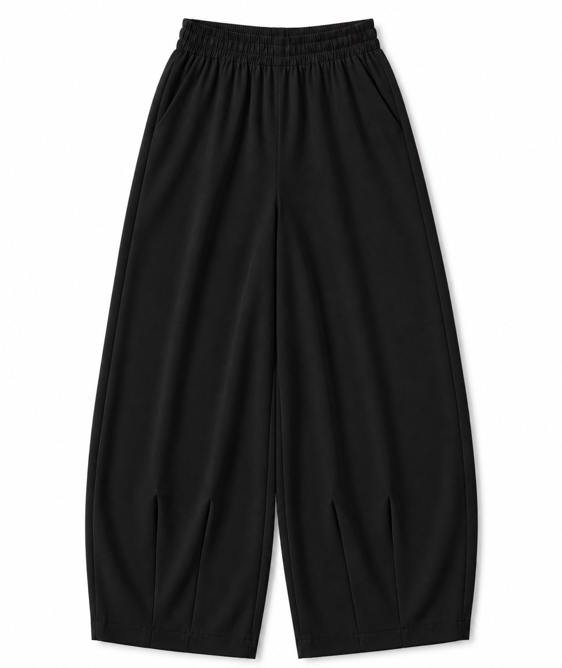 Pambahaymnl Barrel Leg Linen Pants