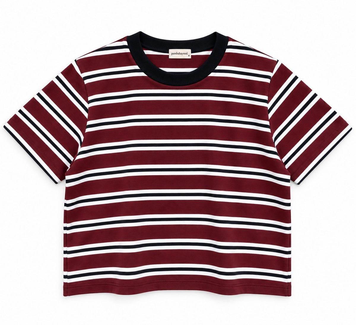 Pambahaymnl Stripes Boxy Tee