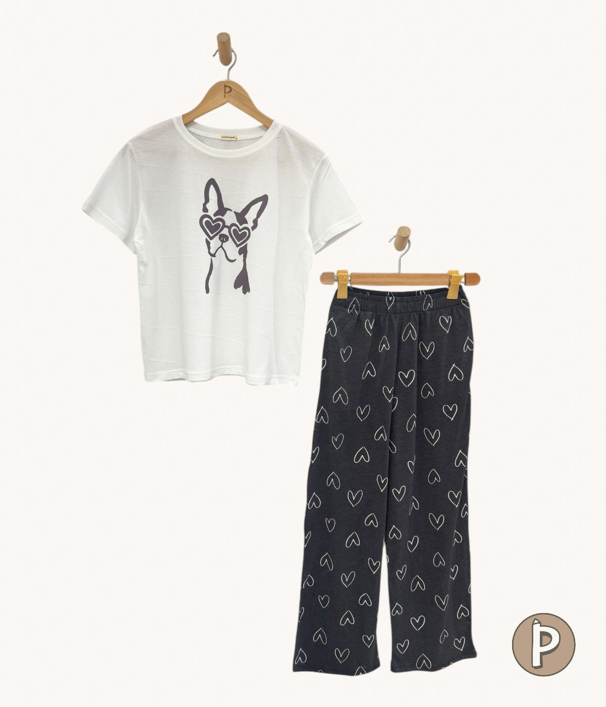 Pambahaymnl Printed Pjs Lounge Set