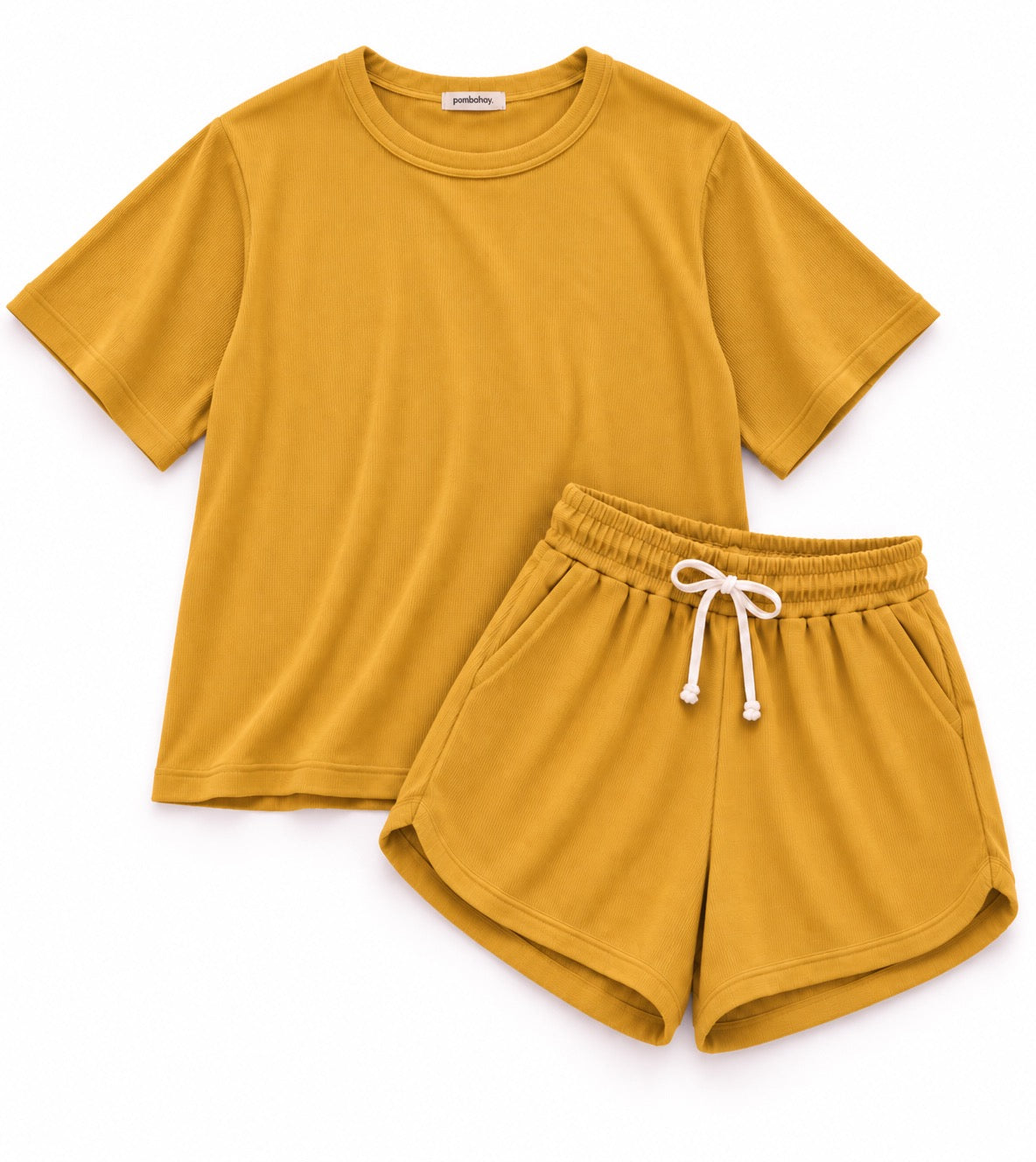 Pambahaymnl Waffle Knit Lounge Set