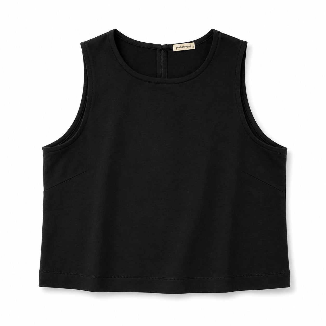 Pambahaymnl Sleeveless Linen Top