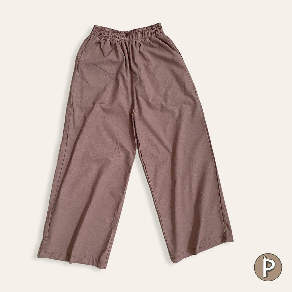 Pambahaymnl Linen Wide Leg Pants