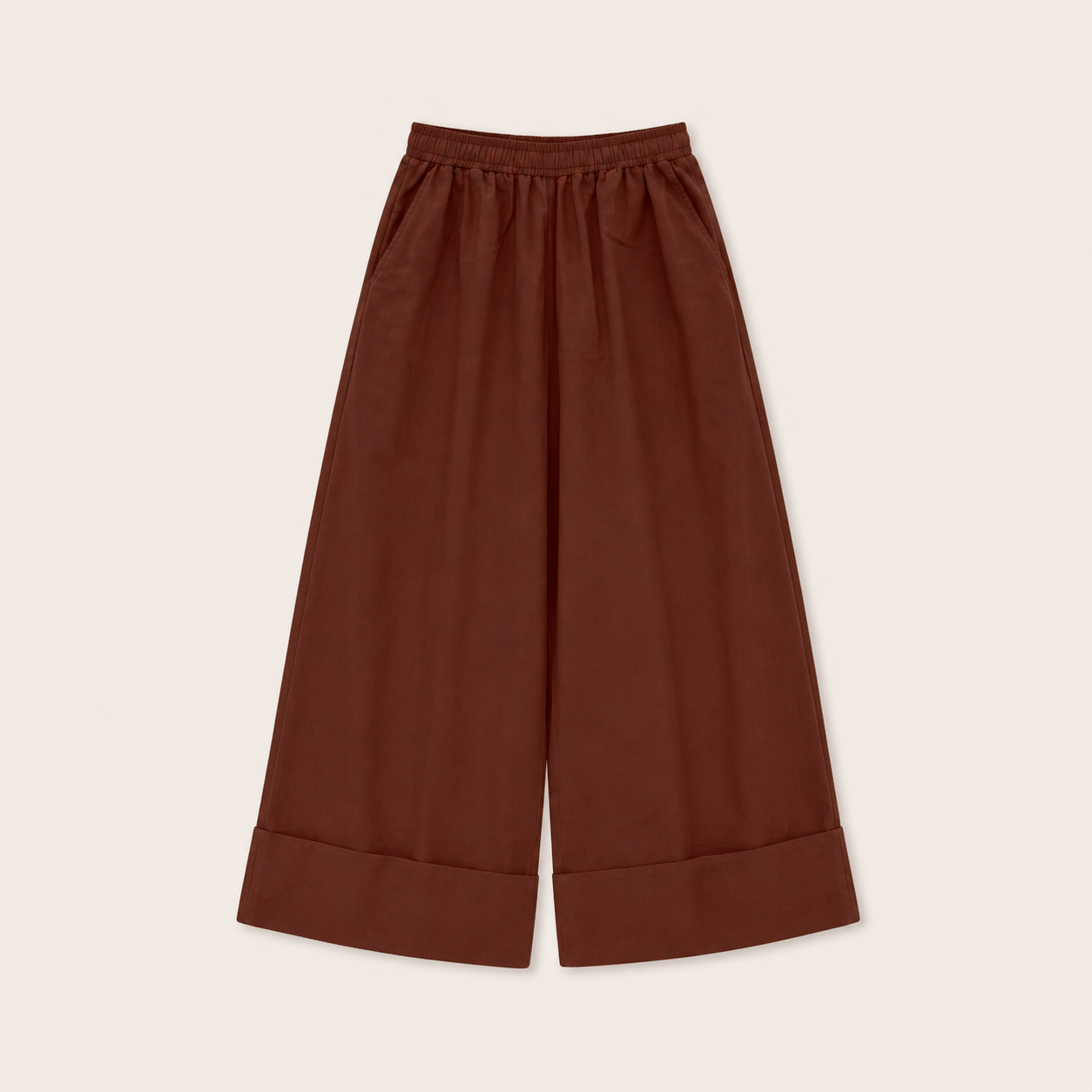 Pambahaymnl Fold Up Linen Pants