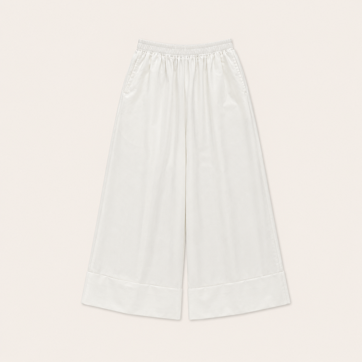 Pambahaymnl Fold Up Linen Pants