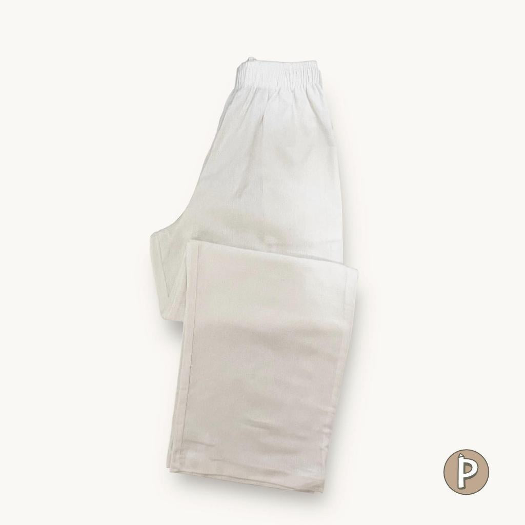 Pambahaymnl Straight Cut Linen Pants