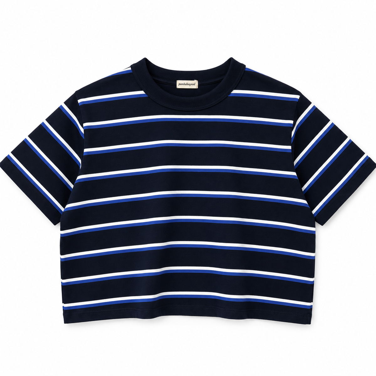 Pambahaymnl Stripes Boxy Tee