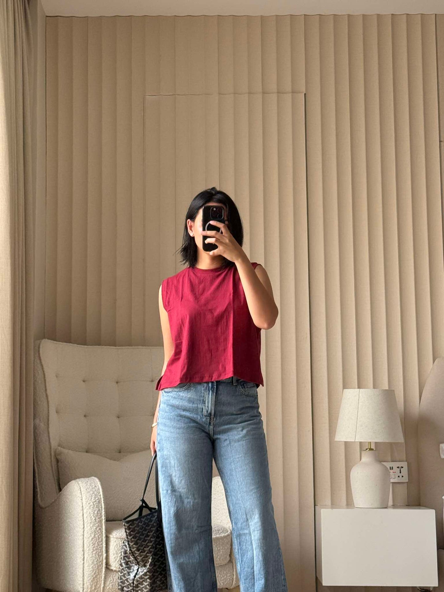 Pambahaymnl Sleeveless Boxy Tee