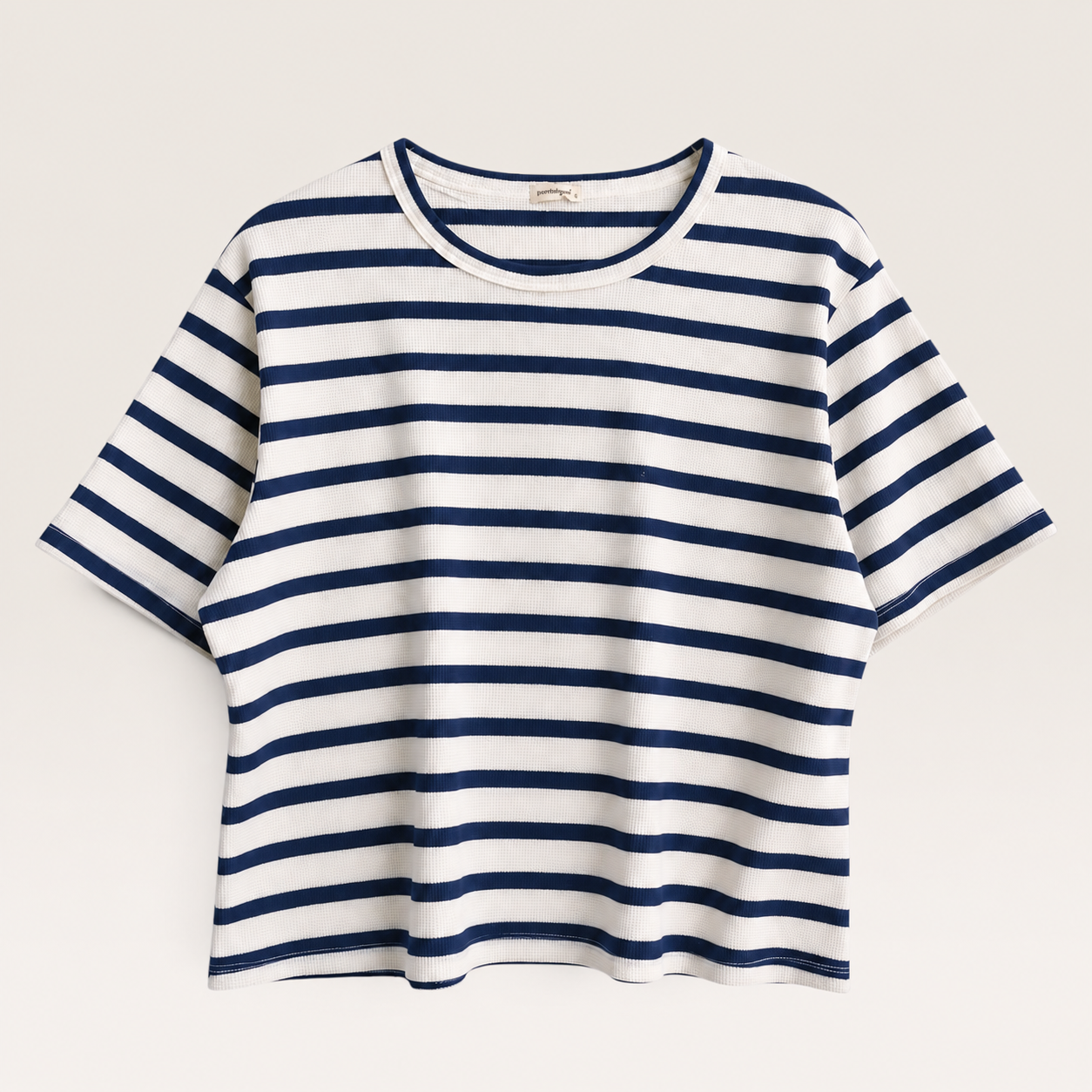 Pambahaymnl Waffle Stripes Top
