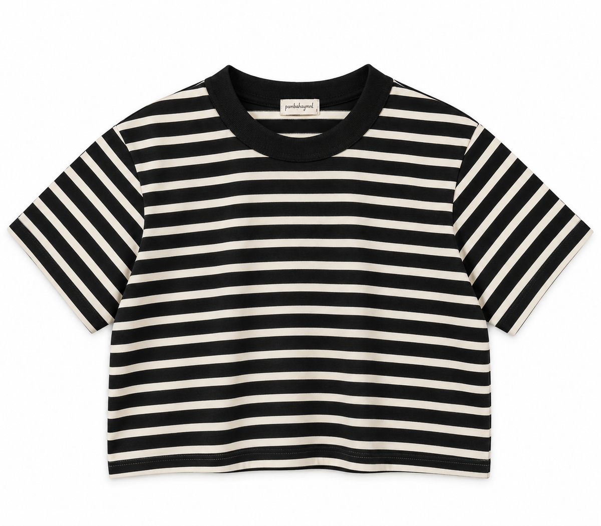 Pambahaymnl Stripes Boxy Tee