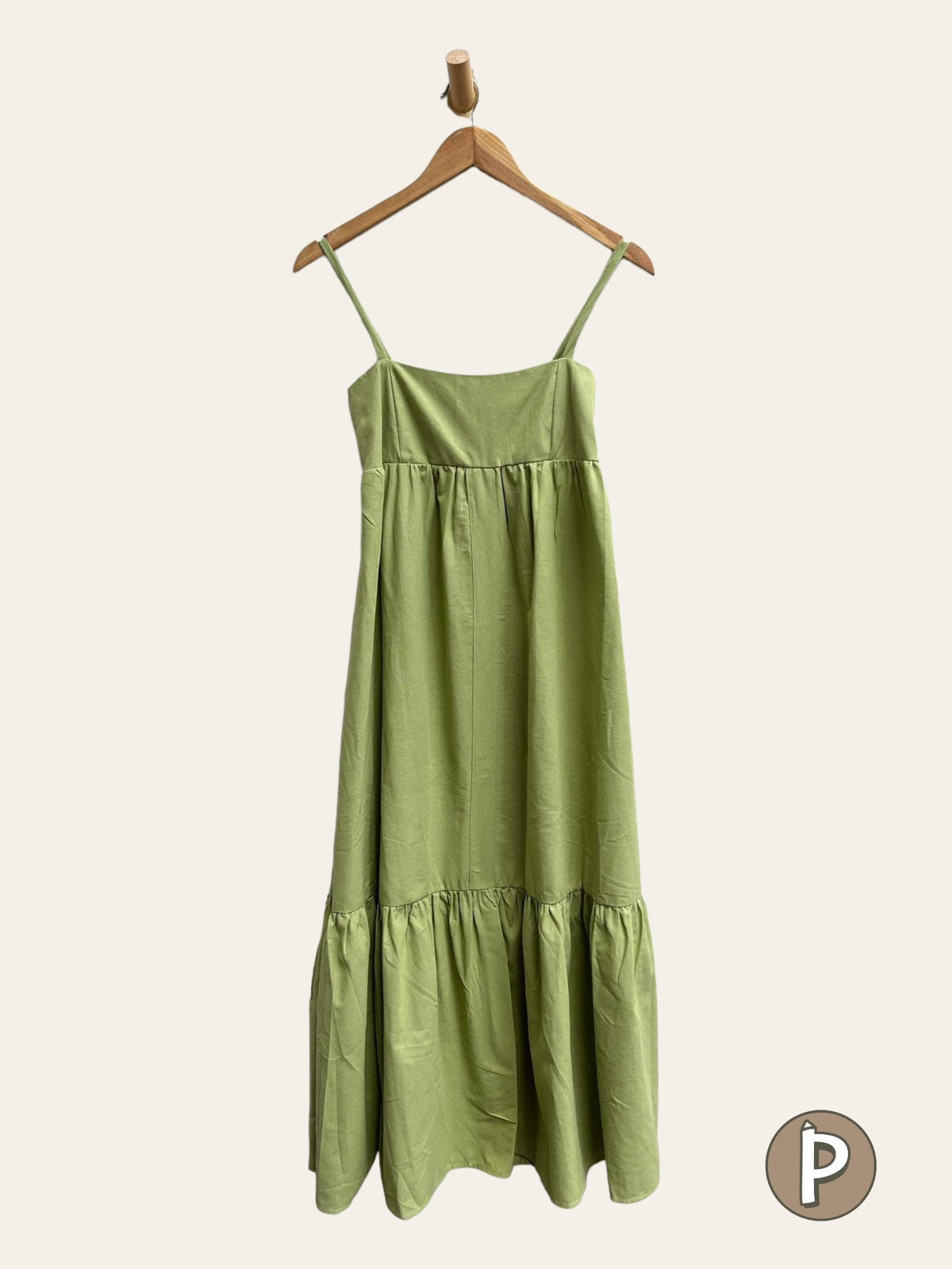 Pambahaymnl Linen Maxi Dress