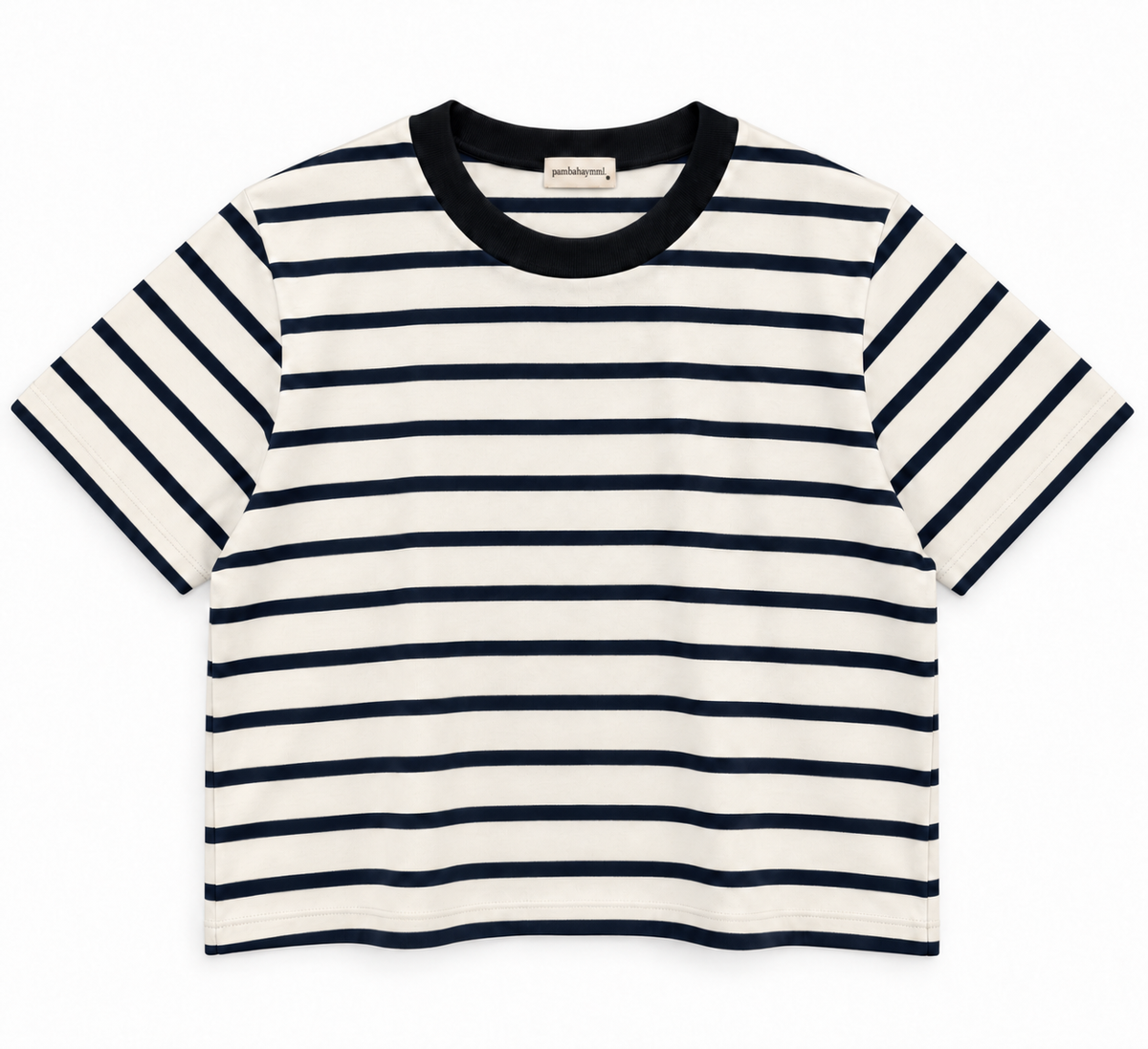 Pambahaymnl Stripes Boxy Tee