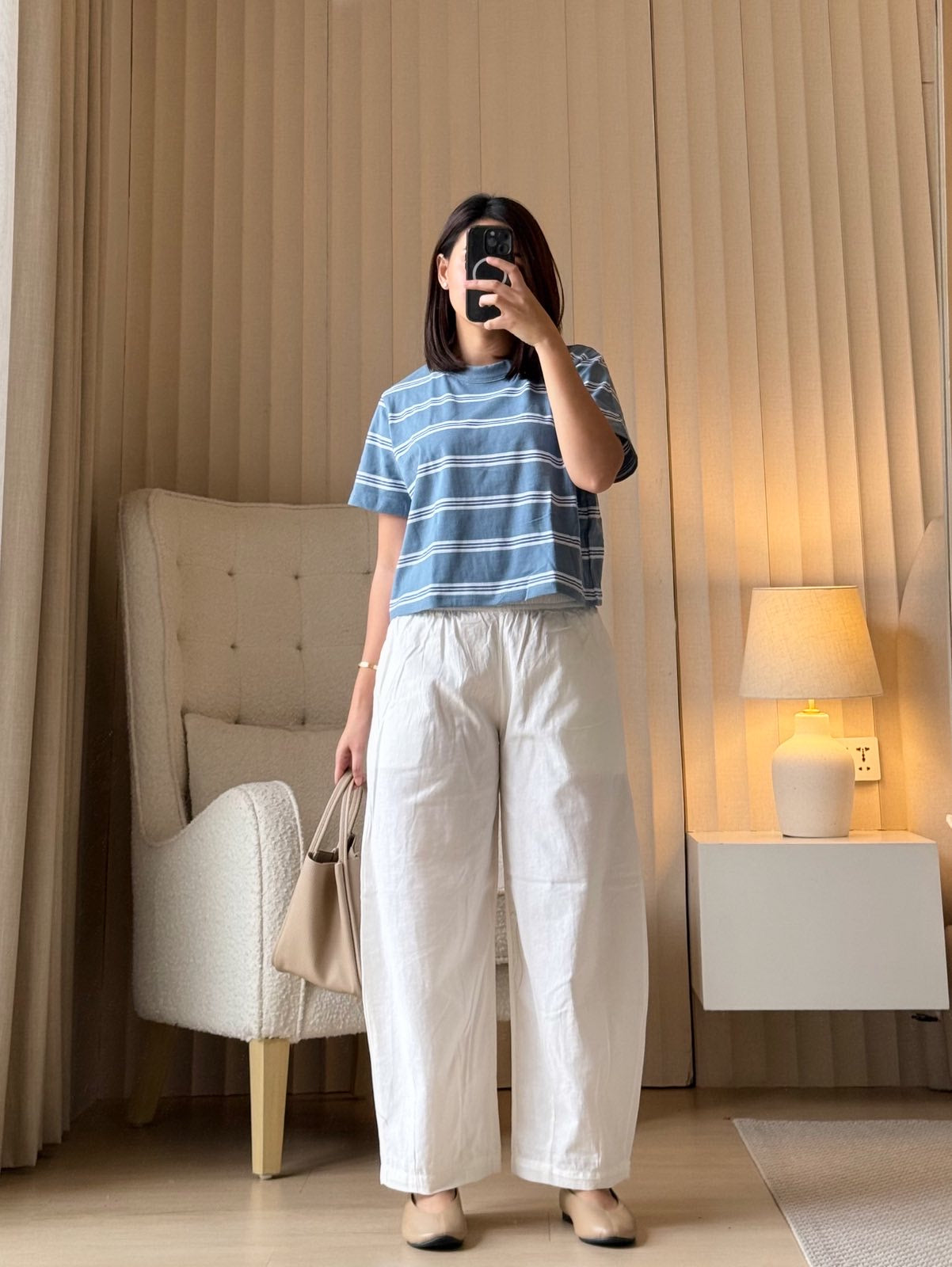 Pambahaymnl Stripes Boxy Tee