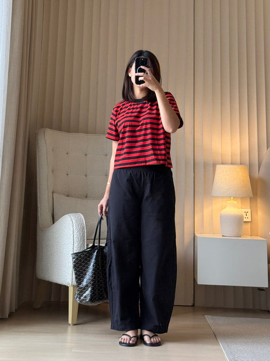 Pambahaymnl Stripes Boxy Tee