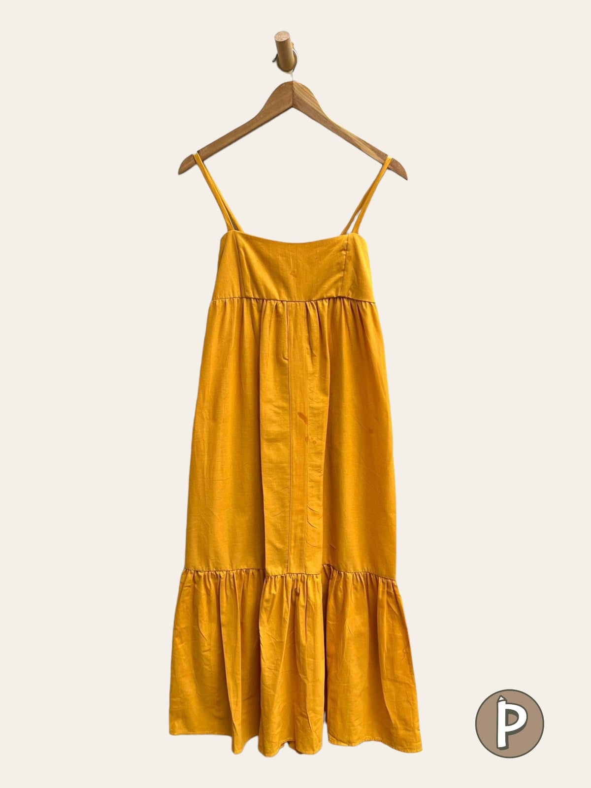 Pambahaymnl Linen Maxi Dress