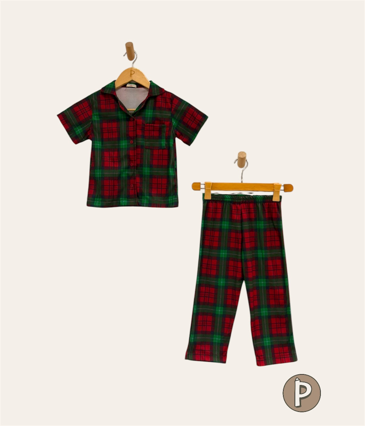 Pambahaymnl Family Plaid Flannel Pjs