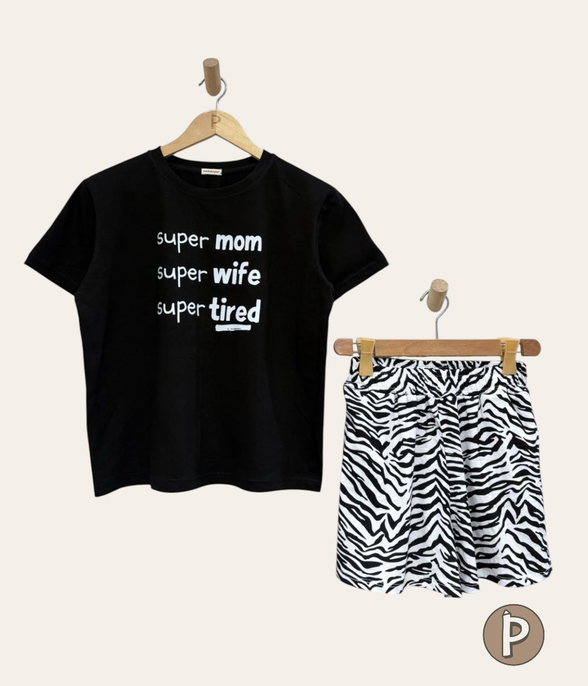 Pambahaymnl Cotton Printed Lounge Set