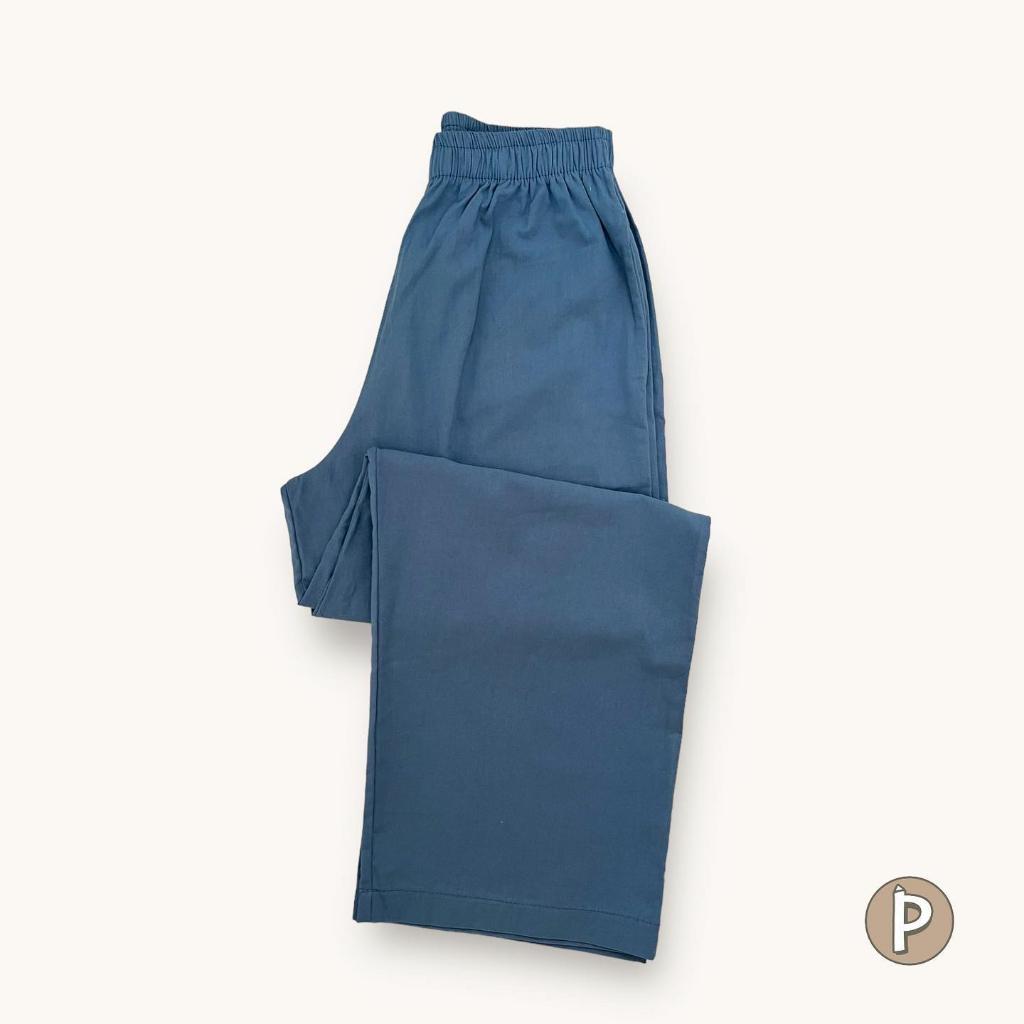 Pambahaymnl Straight Cut Linen Pants