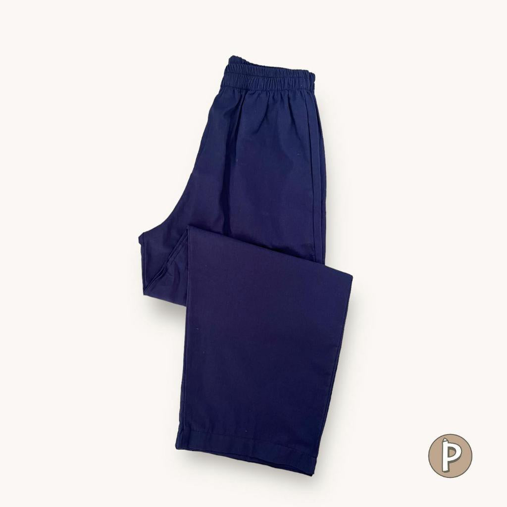 Pambahaymnl Straight Cut Linen Pants