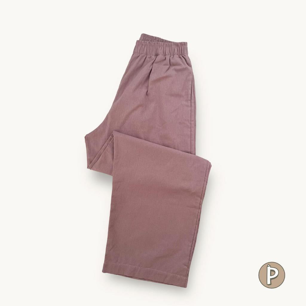 Pambahaymnl Straight Cut Linen Pants