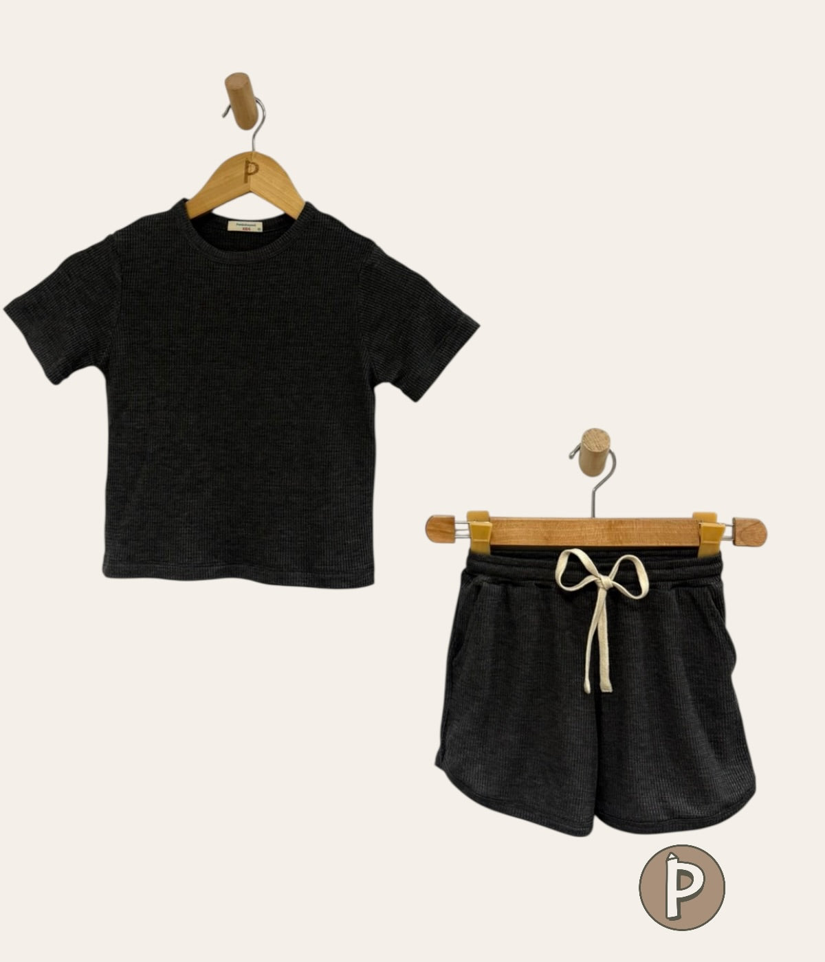 Pambahaymnl Kids Waffle Knit Set (UNISEX)