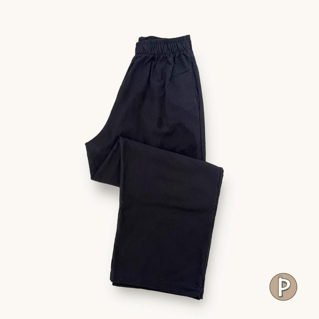 Pambahaymnl Straight Cut Linen Pants