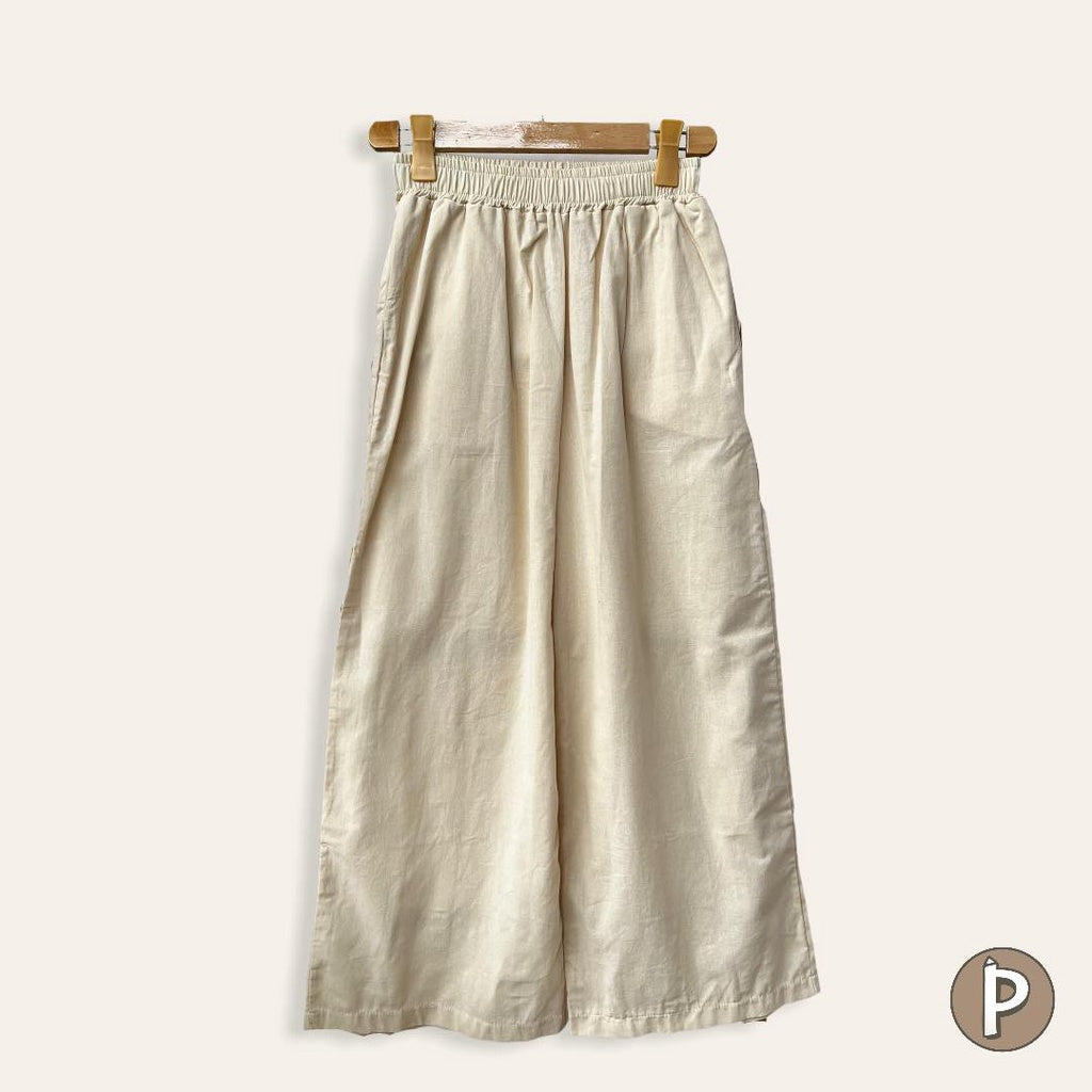 Pambahaymnl Linen Wide Leg Pants